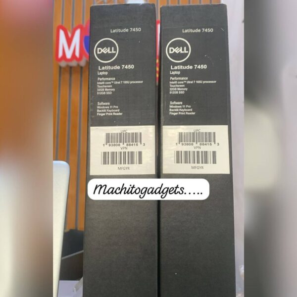 Dell latitude 7450 intel core Ultra 7 32gb Ram 512gb SSD Touchscreen, Backlit Keyboard, Windows 11pro.
