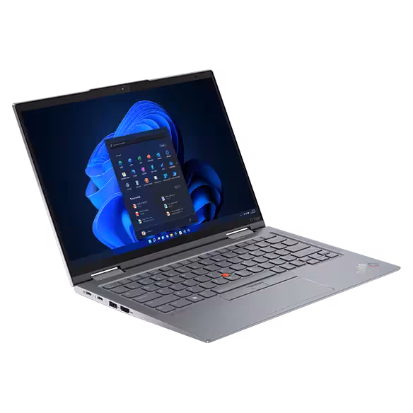 The Lenovo ThinkPad X1 Yoga Gen 8, a premium 2-in-1 convertible laptop